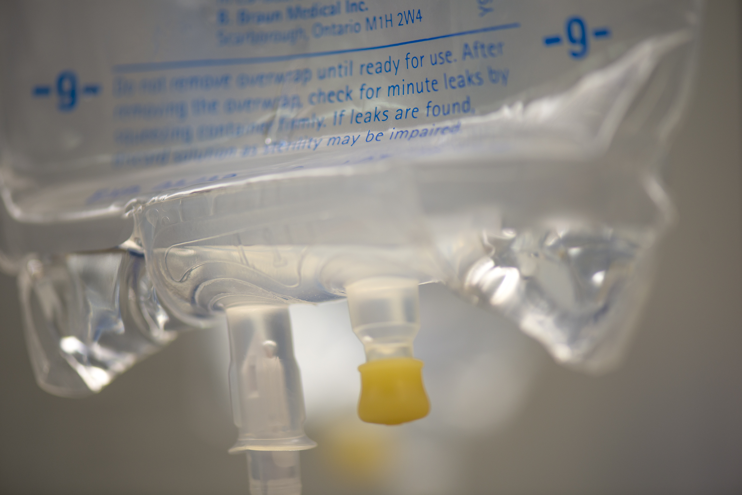 Bag of IV Fluids