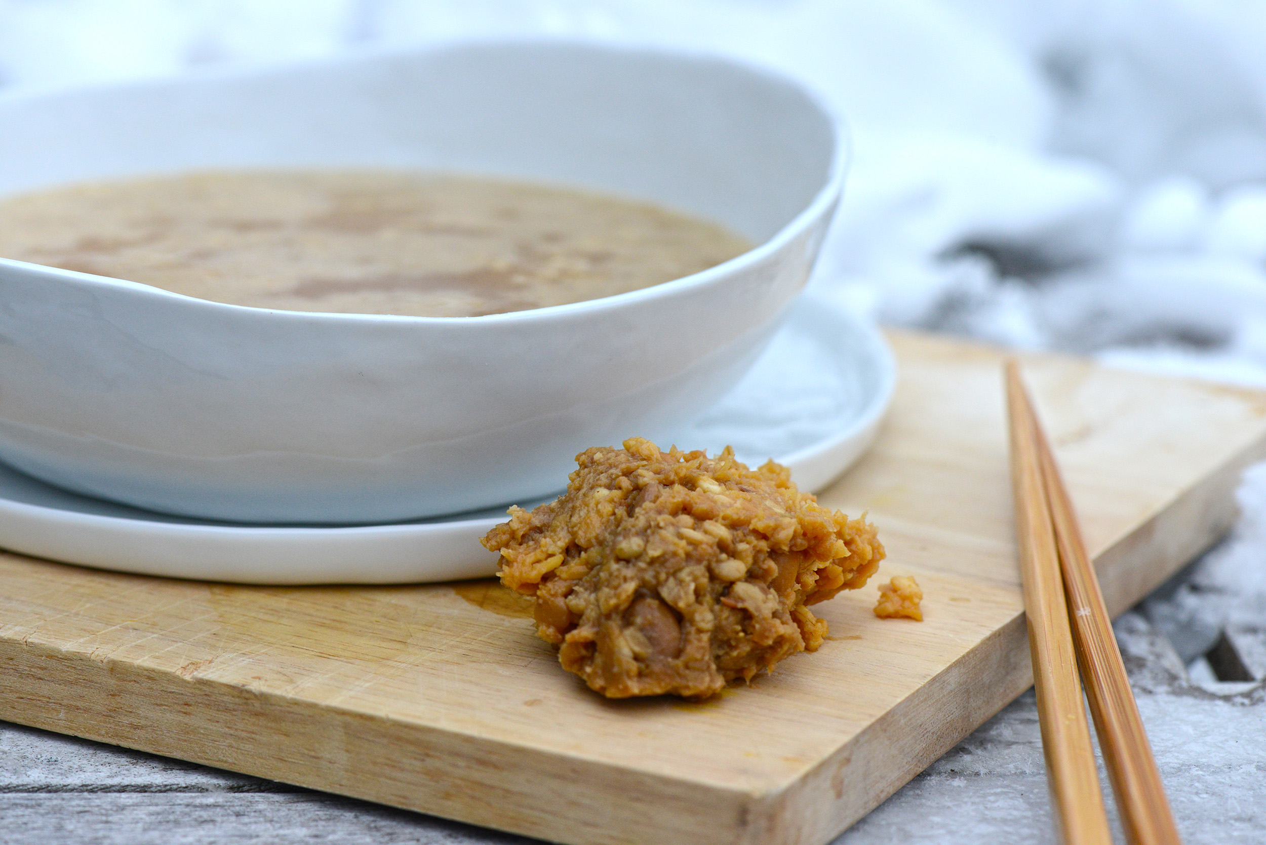 Miso and Bowel of Miso Soup