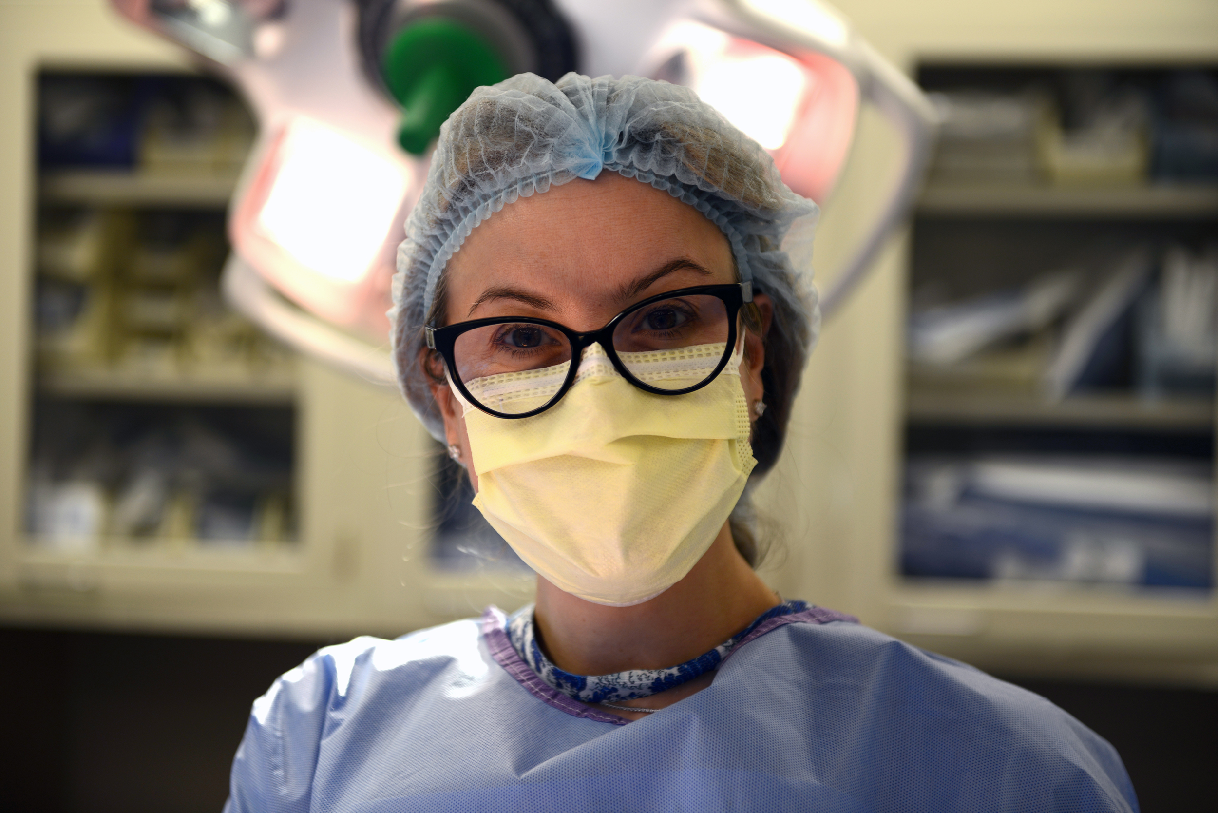 Ksenija Belsley, MD with Liposuction Cannula